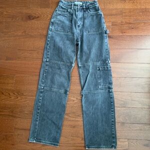 Pacsuns dark gray 90s boyfriend carpenter !